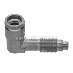 Переходник на бойлер Saeco Viena Г-образный, 127914020