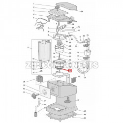 Сеточка бойлера для кофеварки Delonghi 42,3 мм 6032107100